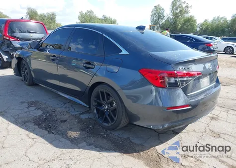 2023 Honda Civic Lx из США, поврежденный, VIN 2HGFE2F21PH571679